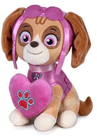 Paw Patrol Chase, Marshall, Skye & Zuma - Plüschtier, Kuscheltier, Stofftier Plüsch Figur 20-27cm < Skye 20cm >