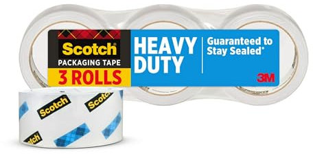 Packaging Tape Refill, 1-7/8x54.6 Yds, 3/PK, Clear, Sold as 1 Package