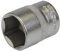 Silverline 423410 Socket 3/8 Drive 6pt Metric 21 mm