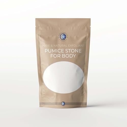 Mystic Moments | Bimsstein-Körpergranulat Peeling | 1Kg | Gemahlene Bimssteingranulate für Fußpeelings, Körperpeelings und reinigende Pflegeformulierungen.
