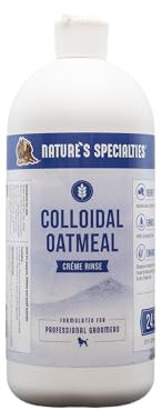 Nature's Specialties Colloidal Oatmeal Creme Rinse Conditioner für Hunde - Medizinische Pflegespülung - Lindert Juckende und Gereizte Haut - Spendet Körper und Feuchtigkeit, 946ml