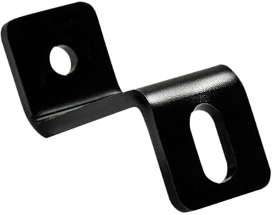 Eurotrack - Universal mounting bracket Black (powder coated)