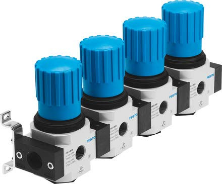 Festo 528984 Modell lrb-1/4-d-7-o-k4-mini Druck Druckregelventil mannigfaltigkeit