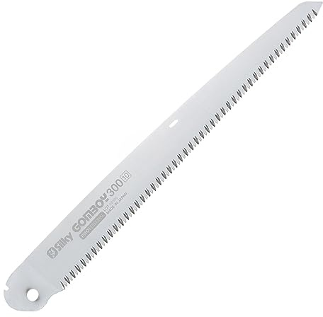 Silky Ersatzblatt Gomboy 300 mm – 10 Z/30 mm medium, japanische Zugsäge | Für Astschnitt, Brennholz und Grünschnitt im Garten | Wechsel ohne Werkzeug | passt in Klapp- und Festsägen gleicher Länge