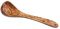 Naturally Med Ladle, Wood, Brown, 30 cm