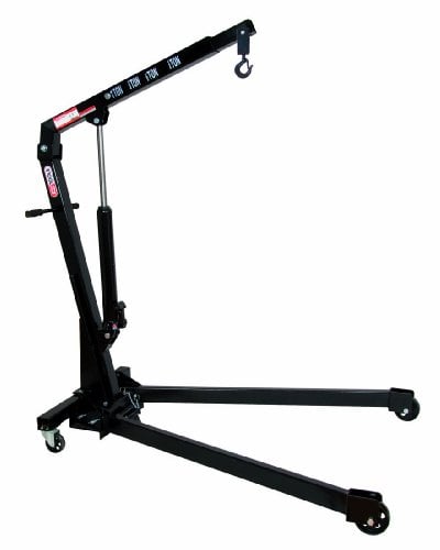 KS Tools 160.0015 Klappbarer Werkstattkran, 1000kg, 4042146173275