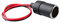 Ndier 12V 10A Cigare Femelle Voiture Allume-Cigare Adaptateur Prise connecteur - Noir Produits pour Auto/Moto