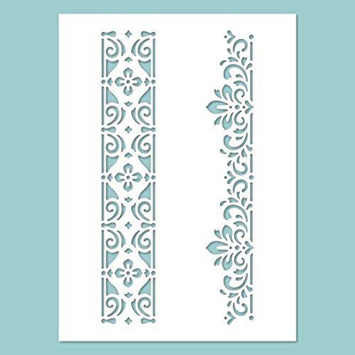 Zita's Creative Schablone - Pattern 02. Schablone, Stencil