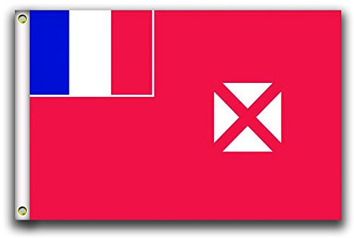 MCPACE Wallis and Futuna Les Drapeaux Banner 3x5ft-90x150cm 100% Polyester,Utilisé à l'intérieur et à l'extérieur