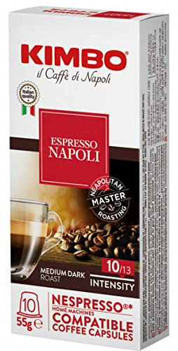 Kimbo 400 Capsule caffè Napoli compatibile nespresso