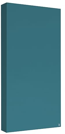 Addictive Sound Akustikpaneele Premium - Akustikplatten und Schallabsorber - Acoustic Panel und Absorber - Akustikpaneel mit den Maßen 100x50x11 cm - Akustikelemente - Seegrün