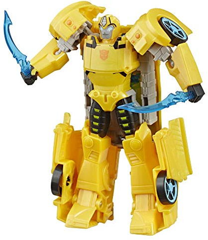 Transformers Hasbro E7106ES0 Spielzeug Cyberverse Ultra-Klasse Bumblebee Action-Figur, lässt Sich für mehr Power mit der Energon Armor kombinieren – Für Kinder ab 6 Jahren, 17 cm