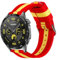 ESTUYOYA Correa de Nylon Compatible con Huawei Watch GT5/5 Pro/GT4/GT 3 Pro/GT/GT2 46mm/Ultimate Pulsera Bandera de España 22mm - Rojigualda