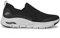 Skechers Arch Fit Banlin, Zapatillas para Hombre, Negro Blanco, 44 EU