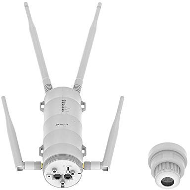 Ripetitore Wi-Fi AC1200 universale da esterno è Range Extender Amplificatore Wireless Dual Band con 4 antenne alto guadagno, con Alimentazione Poe e Porte LAN Gigabit wifi