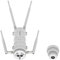 Ripetitore Wi-Fi AC1200 universale da esterno è Range Extender Amplificatore Wireless Dual Band con 4 antenne alto guadagno, con Alimentazione Poe e Porte LAN Gigabit wifi