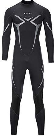 ZCCO Herren-Neoprenanzug, 3 mm Premium Neopren, volle Ärmellänge, Taucheranzug für Spearfishing, Schnorcheln, Surfen, Kanufahren, Taucheranzug (Herren-1, L)