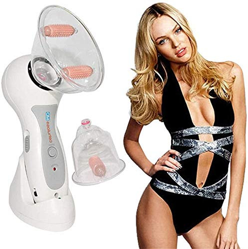 Dr.CURVY Portátil Masajeador Celulitis Carga Masajeador de Pecho Eléctrico Copa de Vacío Anticelulítico Rodillo de Masaje Profundo Corporal Ventosa Celluless MD