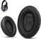Krone Kalpasmos - Cuscinetti auricolari di ricambio per Bose QC35, per QuietComfort 35 ii, QC25, QC2, QC15, Ae2, Ae2i, Ae2w, SoundTrue e SoundLink (Over-Ear), in memory foam con bordi neri L/R