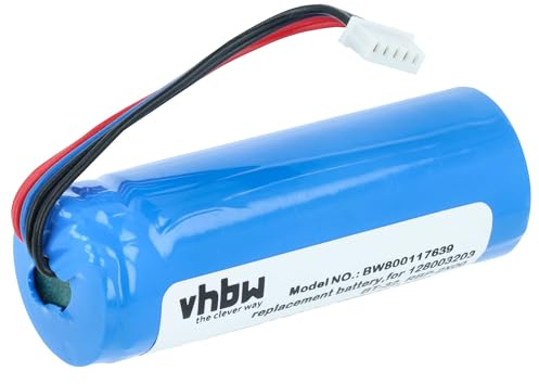vhbw Akku Ersatz für Datalogic BT-32 | RBP-2X00, 128003203 für Barcodescanner POS (1600mAh, 3,7V, Li-Ion)