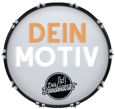 Der Bandmarkt Bassdrumfell-Aufkleber (20 Zoll (50.80 cm))