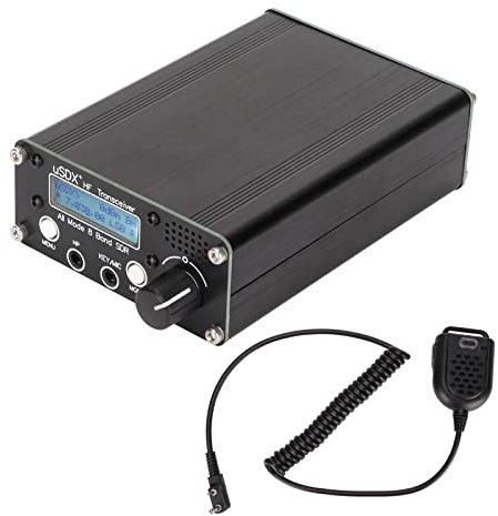 VBESTLIFE Transceptor Usdx + Usdr HF Qrp Sdr, Transceptor Móvil SDR 8 Band Full Mode HF SSB QRP Transceptor de Radio para Equipos de Recepción de Señal