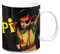 Logoshirt® Pippi Langstrumpf - Pirat I Porzellan Tasse - Kaffeebecher, 300 ml I spülmaschinenfest & mikrowellengeeignet I in farbiger Geschenkverpackung I schwarz I Lizenziertes Original Design