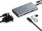 USB C Hub, USB C Laptop Docking Station Dual Monitor, 6 in 1 USB C Dock with HDMI 4K, VGA, 2 USB Port 3.0, 100W PD Charger, Gigabit Ethernet, USB C Dongle Compatible with MacBook/Dell/HP/Lenovo