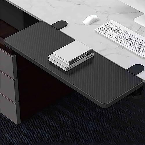 GUADRO Tastaturauszug Tastaturablage Mit C-Klemme, Klappbarer Schreibtisch Erweiterung Regal Schreibtisch Erweiterung Tischplatte für Jede ... (Color : D, Size : 64 * 24cm)