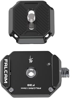 FALCAM F38 Quick Release Kit V1, Plate for DSLR/Mirroless Camera Compatible with Arca Swiss and Clamp for Tripod/Stablizer/Gimbal/Slider-2268