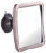 Beschlagfreier Rasierspiegel mit Starkem Saugnapf und 360 Grad Drehbar - Unzerbrechlicher Anti-Beschlag Spiegel für Männer und Frauen, Fogless Shower Mirror - 16cm x 16cm (Bronze)