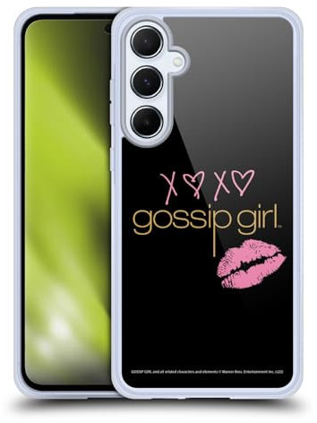 Head Case Designs Offizielle Gossip Girl XOXO Graphics Gel Handyhülle Hülle [Militärischer Schutzgrad] Kompatibel mit Samsung Galaxy A55 5G