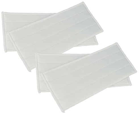 vhbw 4X Ersatzbezug kompatibel mit Kärcher WV 2 + KV 4 Premium Einwascher, Fensterreiniger