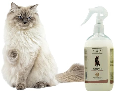 Snoda Haarspray, verknotet und entwirrt Katzen – Deodorant und macht das Fell weich – natürlich und pflanzlich – kein Ausspülen und Parfüm erforderlich – geeignet für alle Haartypen, Linie 101 (500