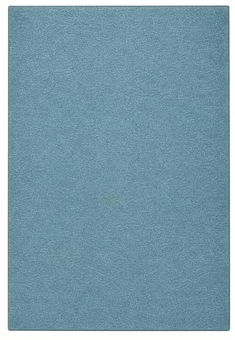 casa pura runder Teppich 140cm Grün Rutschfester & Flacher Flurteppich, Wohnzimmerteppich, Küchenteppich, Schlafzimmerteppich ideal auch als Schreibtischstuhl Unterlage, London