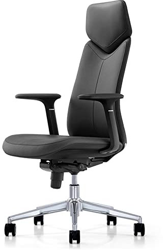 Luxuriöser High-End-Chefsessel mit verstellbarer Höhe, um 360° drehbarer Liegefunktion und ergonomischem Design für ultimativen Komfort und Produktivität.