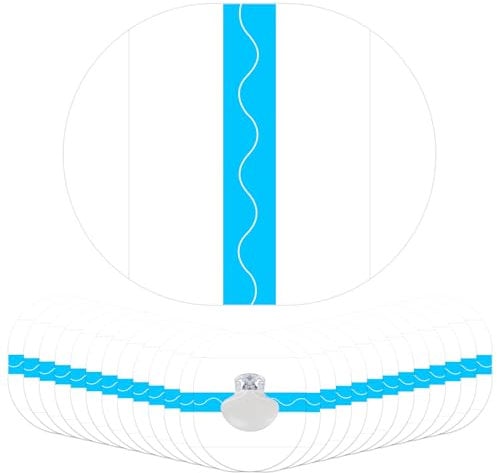 CGM Sensor Patches for Guardian Sensor (25Pcs), Waterproof Guardian 3/4 Sensor Cover Patch for 7 Days, Easy to Use Pre-Cut Adhesive Tape, Continuous Glucose Monitor Protection, No Hole in The Center