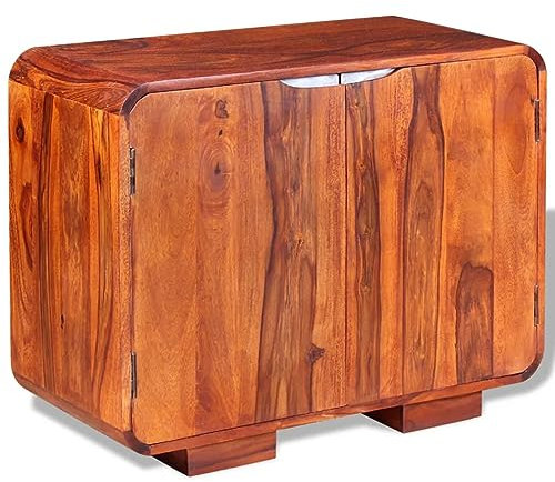 Brokky Sideboard Massivholz 75 x 35 x 60 cm TüRen Sideboard Flur Schmal Eckkommode