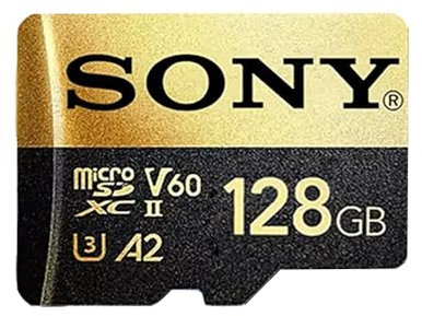 Micro SD Sony Classe 10 XCII A2 V60 4K
