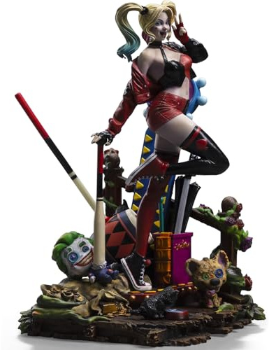 Iron Studios Figur Art Skala 1/10 Harley Quinn Deluxe Gotham City Sirens 22 cm