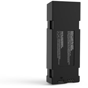 Morlyrctooy 3.7V 1800mAh Lithium Polymer Akku mit USB Ladekabel Ersatzstromversorgung für M18LCD Drohne