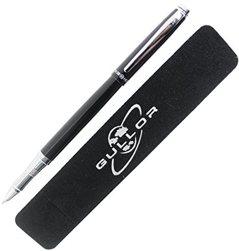 Gullor Nice disign fountain pen hero 9296 pen black with silver clip pen beautiful gift pen