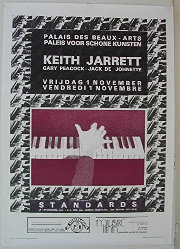 Keith Jarrett – 61 x 86 cm zeigt/Poster