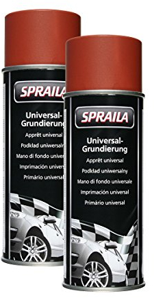 Kwasny Grundierung Rot Haftgrund Spray 400Ml Spraydose Auto Füller Filler 300 002 2X