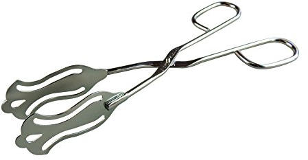 EMB Gebäckzange, Tongs, Silber, 21 cm, 1 Stück, Edelstahl, Poliert