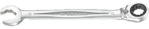 FACOM 467BR.16 Clé Mixte à Fourche rapide à cliquet métriques, Argent, 16 mm