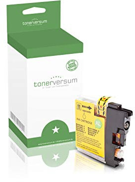 Tintenpatrone kompatibel zu Brother LC-980 Gelb für DCP-154c DCP-163c DCP-165c DCP-365cn MFC-250c MFC-255cw MFC-290c MFC-297c Druckerpatrone LC-980Y