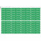 Indigos UG - Namensaufkleber Kinder Schule - 300 Sticker 36x7 mm - grün - personalisiert mit Wunschname - Etiketten für Schulheft, Schultüte, Federmappe, Stifte, Kindergarten