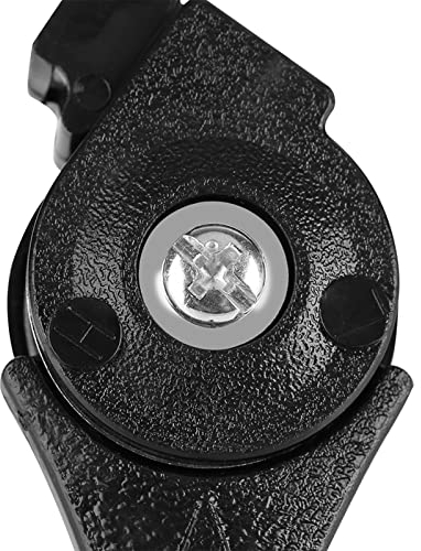 Hongzer Rasenmäher-Gashebel, Universal, Schwarz, Metall, 23-27 mm Lenker, Garten, Landwirtschaft