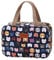 Toiletry Bag for Women Portable Cosmetic Bag Large toiletries Organizer Storage Navy Rose Toiletry Kit Leakproof Travel Make Up Bag for Girls Floral Cosmetic Case